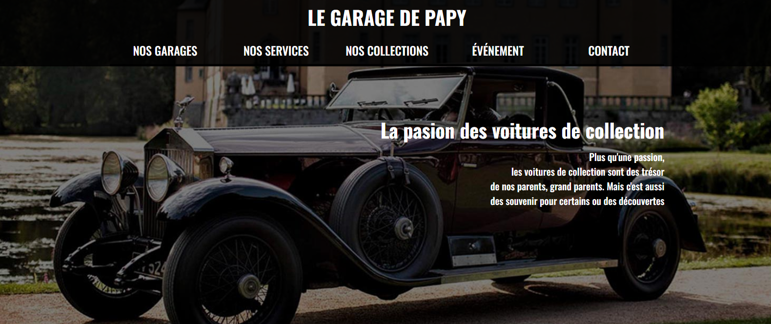 Le garage de papy